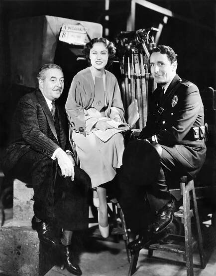 WHITE LIES, from left: Walter Connolly, Fay Wray, Victor Jury, 1935