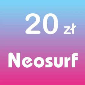 Poukaz na Neosurf 20 PLN, 20 PLN