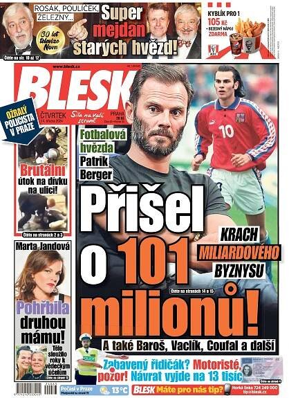Časopis Blesk - 14.3.2024