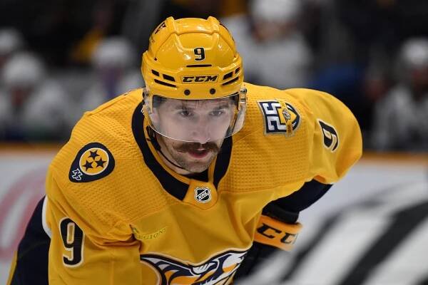 NHL: Vancouver Canucks at Nashville Predators