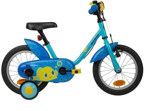BTWIN 14 palcový bicykel pre deti od 3 do 4,5 roka 500 ocean