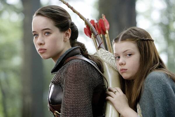 Letopisy Narnie: Princ Kaspian - Z filmu - Anna Popplewell, Georgie Henley