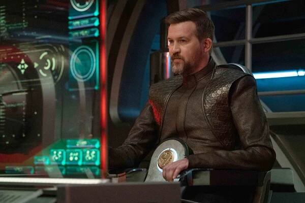 Kenneth Mitchell as Aurellio of the CBS All Access series STAR TREK: DISCOVERY