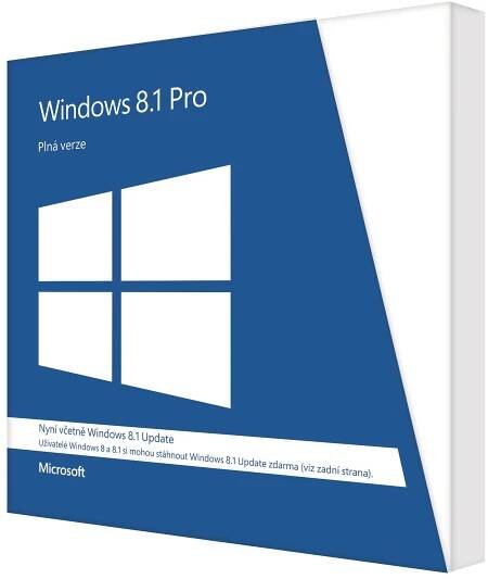 Microsoft Windows 8.1 Pro CZ 64-bit (OEM)