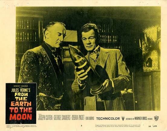 Ze Země na Měsíc - Fotosky - George Sanders, Joseph Cotten