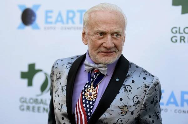 Astronaut Buzz Aldrin marries longtime love on 93rd birthday