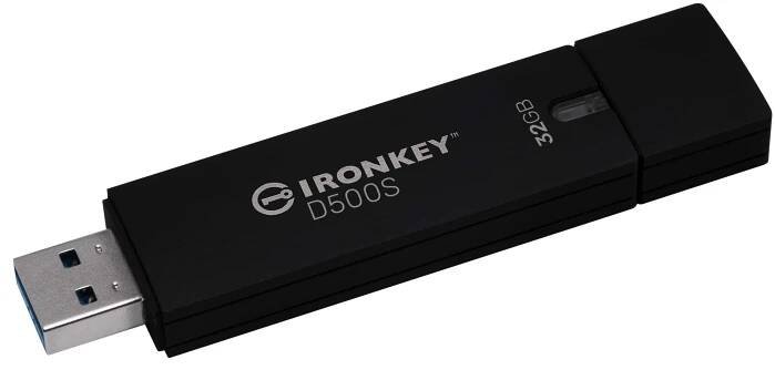 Kingston Flash Disk IronKey 32GB D500S, USB 3.2 Gen 1