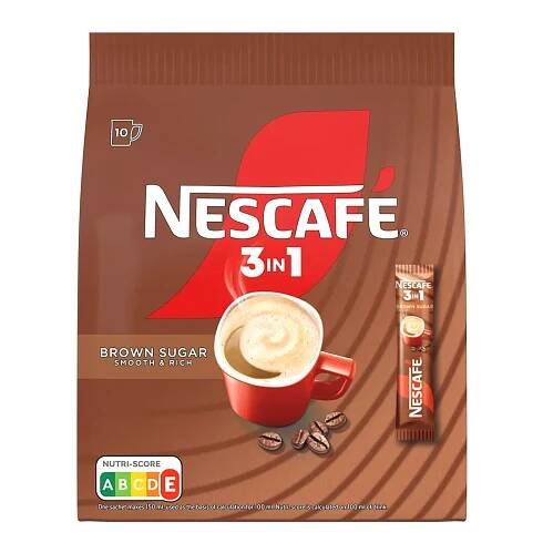 Instantní káva porcovaná Brown Sugar 3v1 Nescafé v akci levně | Kupi.cz