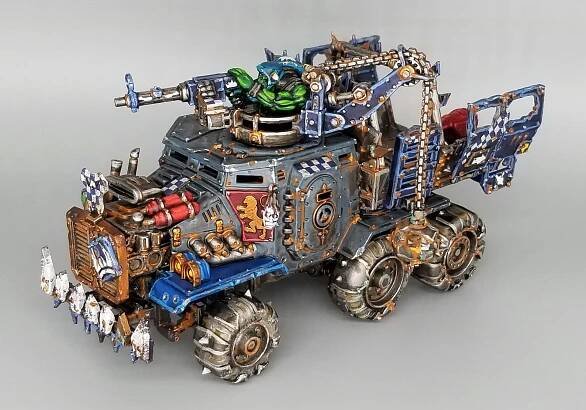 My Warhammer 40k Deathskulls Ork army – Yore