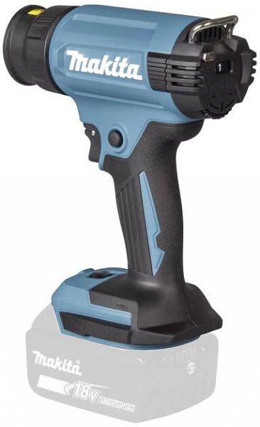 Makita DHG181ZK Akumulátorové horkovzdušné dmychadlo bez akumulátoru, bez nabíječky, kufřík, DHG181ZK