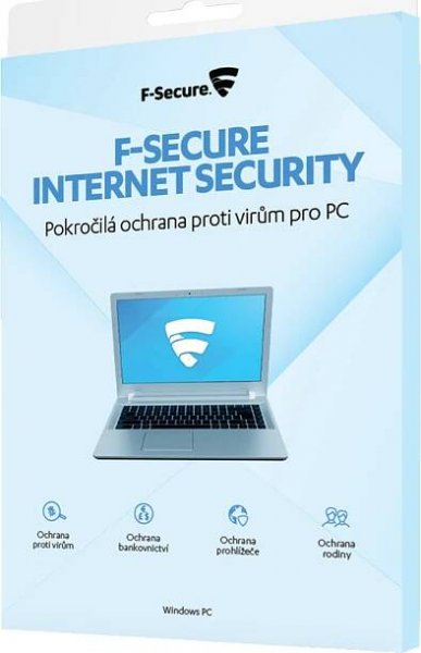 F-Secure Internet Security 3 zařízení 1 rok od 699 Kč