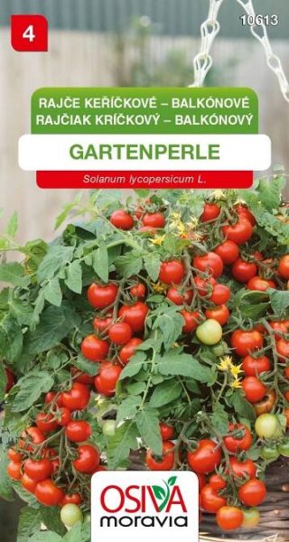 Osiva Moravia Gartenperle rajče keříčkové balkónové 0,15 g od 17 Kč