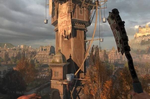 Dying Light 2; screenshot: zbraň