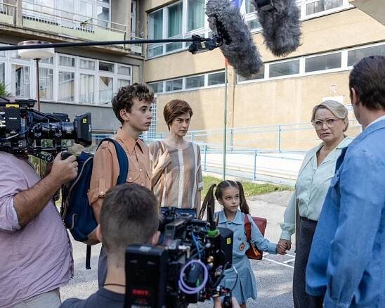 Ondrej Kandráč, Anna Jakab Rakovská, Nikola Urbánková, Anna Šišková - Sľub - Season 1 - Z natáčení