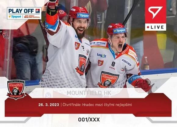 Hokejová karta Tipsport 2022-2023 L-109 Hradec Králové