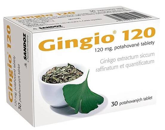 Gingio 120 por.tbl.flm.30x120mg