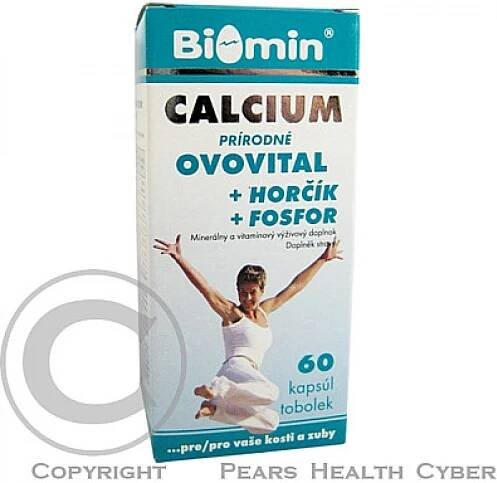 Biomin Calcium Ovovital + Horčík + Fosfor 60tbl cena od 194 Kč | Pricemania