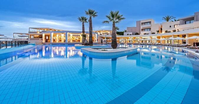Hotel Athina Palace Resort & Spa, Mades, Kréta Řecko – dovolena a last minute zájezdy levně na AIRSTOP.CZ