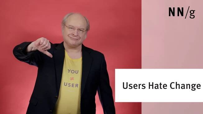 Users Hate Change (Video)