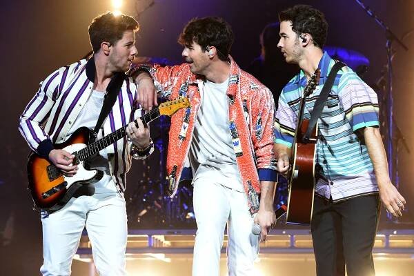 Nick Jonas, Joe Jonas and Kevin Jonas