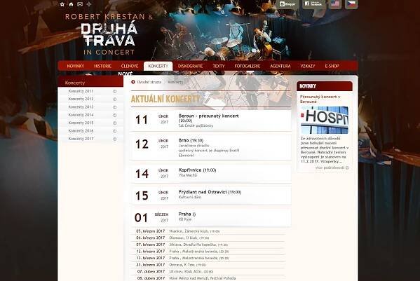 Druhá Tráva | webdesign | Grafik ART - webdesign, tvorba www, grafika, dtp, foto, seo