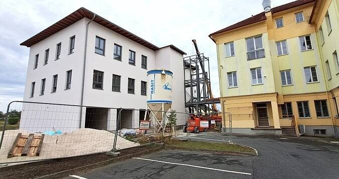 Horažďovická nemocnice následné péče staví nový pavilon