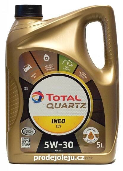 TOTAL QUARTZ INEO ECS 5W-30 - 5 litrů