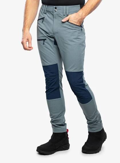 Trekové kalhoty pánské Haglofs Mid Slim Pant - steel blue/tarn blue