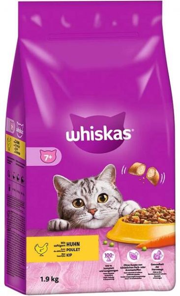 Whiskas Senior 7+ s kuřecím masem