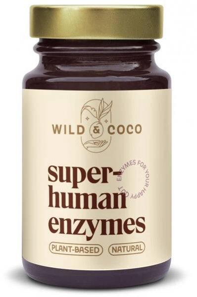 Wild & Coco Enzymy Superhuman (30 kapslí) - Econea.cz