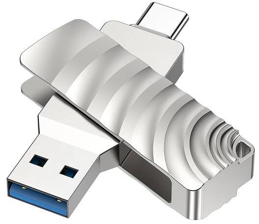 Flash disk Borofone Pendrive BUD3 Soul 16GB USB 3.0 USB-C stříbrný