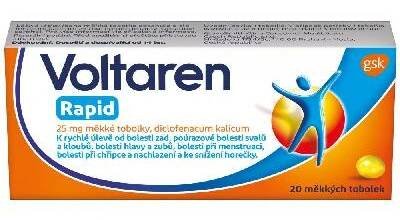Voltaren Rapid 25mg cps.mol. 20 I CZ