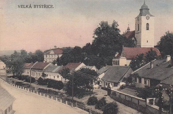 Historické fotografie Velké Bystřice - Folklorní soubor Haná Velká Bystřice