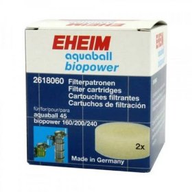 EHEIM filtrační molitan 2ks pro Aquaball 45 a Biopower (2618060)