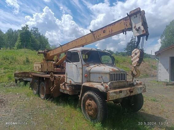 Prodám Autojeřáb Praga V3S AD 80 - Děčín