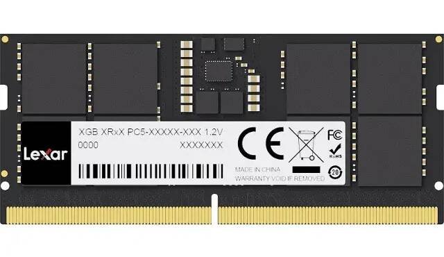 Paměť RAM Lexar DDR5 16GB 5600MHz SODIMM