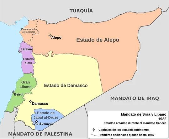 Французский мандат в Сирии и Ливане — Википедия