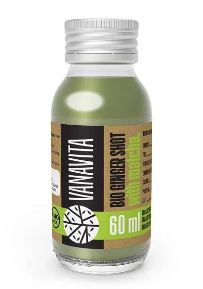 BIO Zázvorový shot s matchou - VanaVita