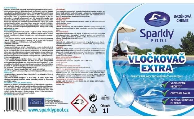 Chlor mínus Sparkly POOL, chlor stop, 1 kg 3 (2)