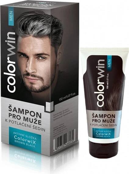 Colorwin Šampon pro muže k potlačení šedin 150 ml