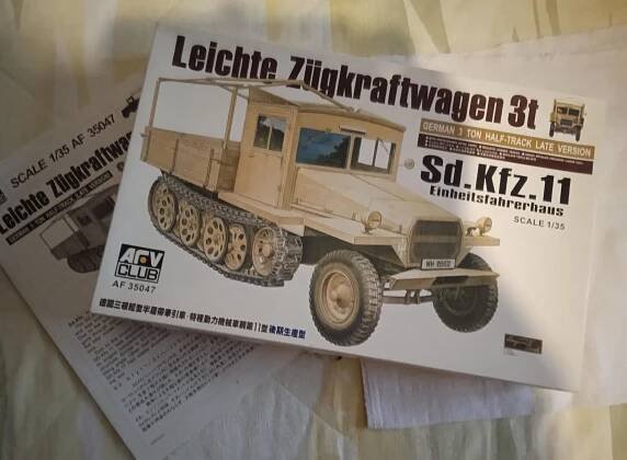 SD.KFZ 11 - AFV CLUB - 1/35