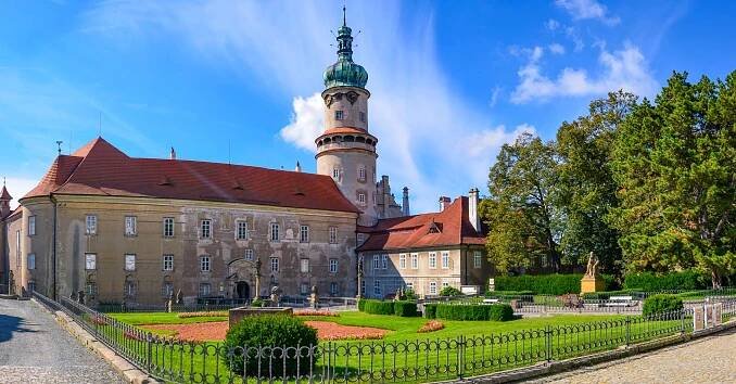 Zámek Nové město nad Metují - Náchodsko, Orlické hory