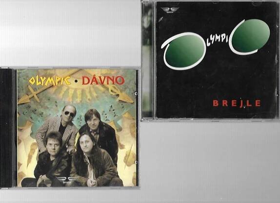 2x CD Olympic - Dávno & Brejle (výborný stav)