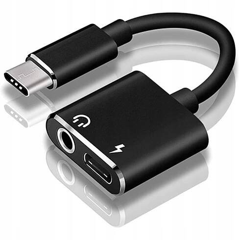 ADAPTÉR USB TYP C MINI JACK 3,5 mm AUX