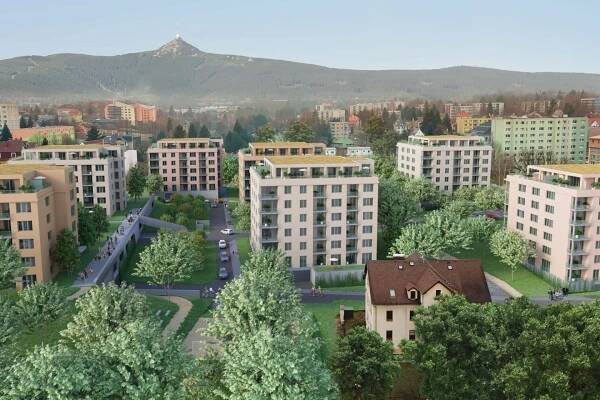 Zahrada Gallas - Nové byty do družstevního vlastnictví v Liberci - Liberec, Františkov - Severské.cz