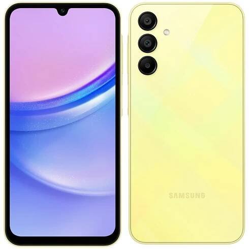 Mobilní telefon Samsung Galaxy A15 4 GB / 128 GB (SM-A155FZYDEUE) žlutý… | DATART