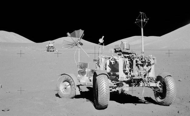 Fotka: Apollo 17 zkoumalo údolí Taurus–Littrow