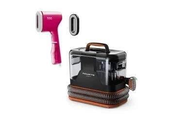 Akční set tepovač Rowenta Clean It IN5011F0 a napařovače oděvů Tefal Pure POP DT2023F0
