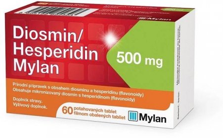 Diosmin/Hesperidin Mylan 500mg tbl.60